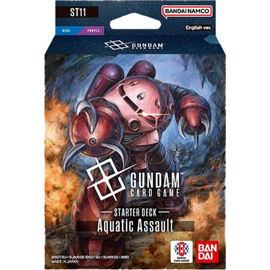 Mazo de inicio Aquatic Assault — Gundam Card Game