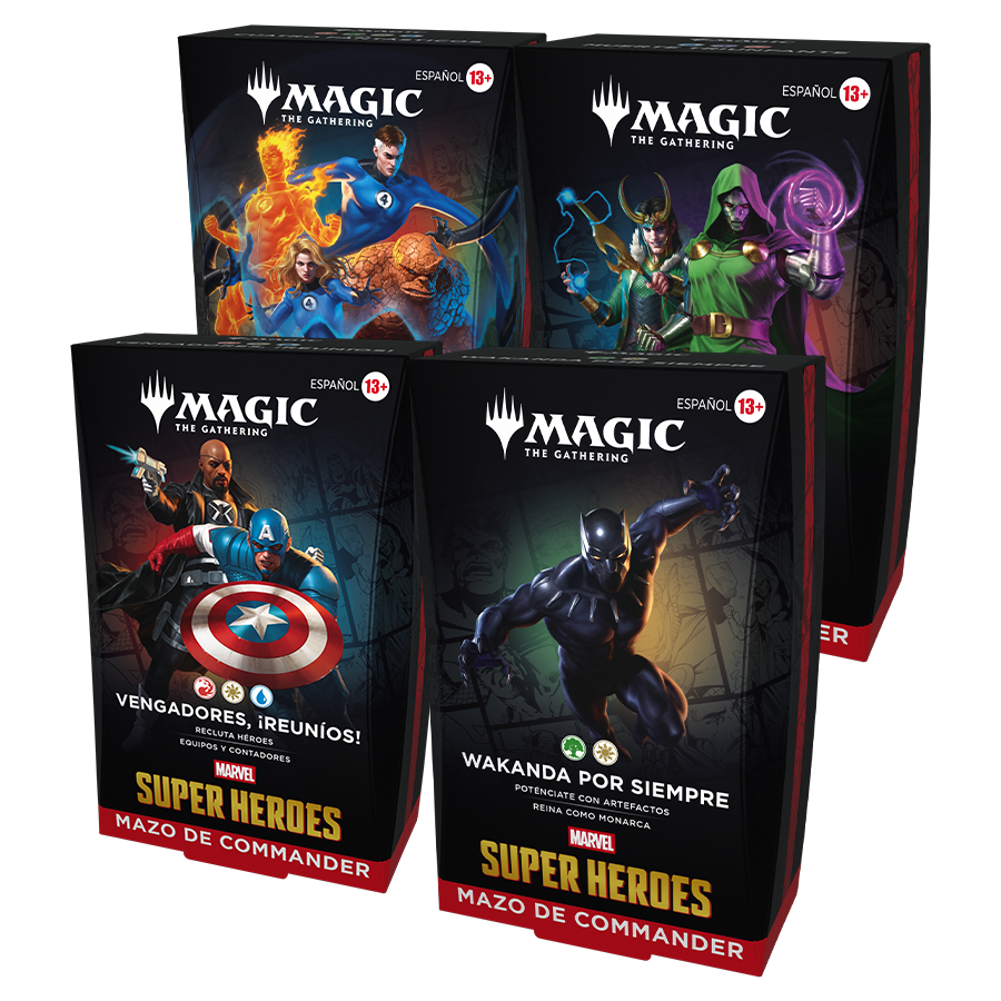 Mazo de Commander Marvel Super Heroes (Inglés)