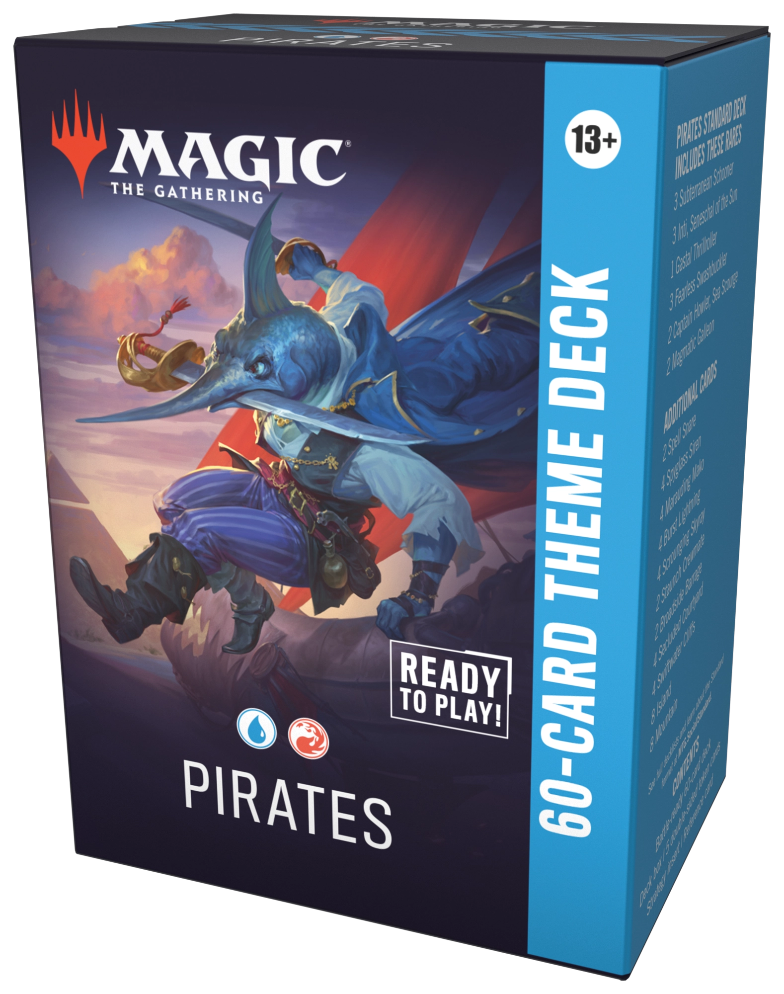 Mazo Estándar Pirates (60 cartas)
