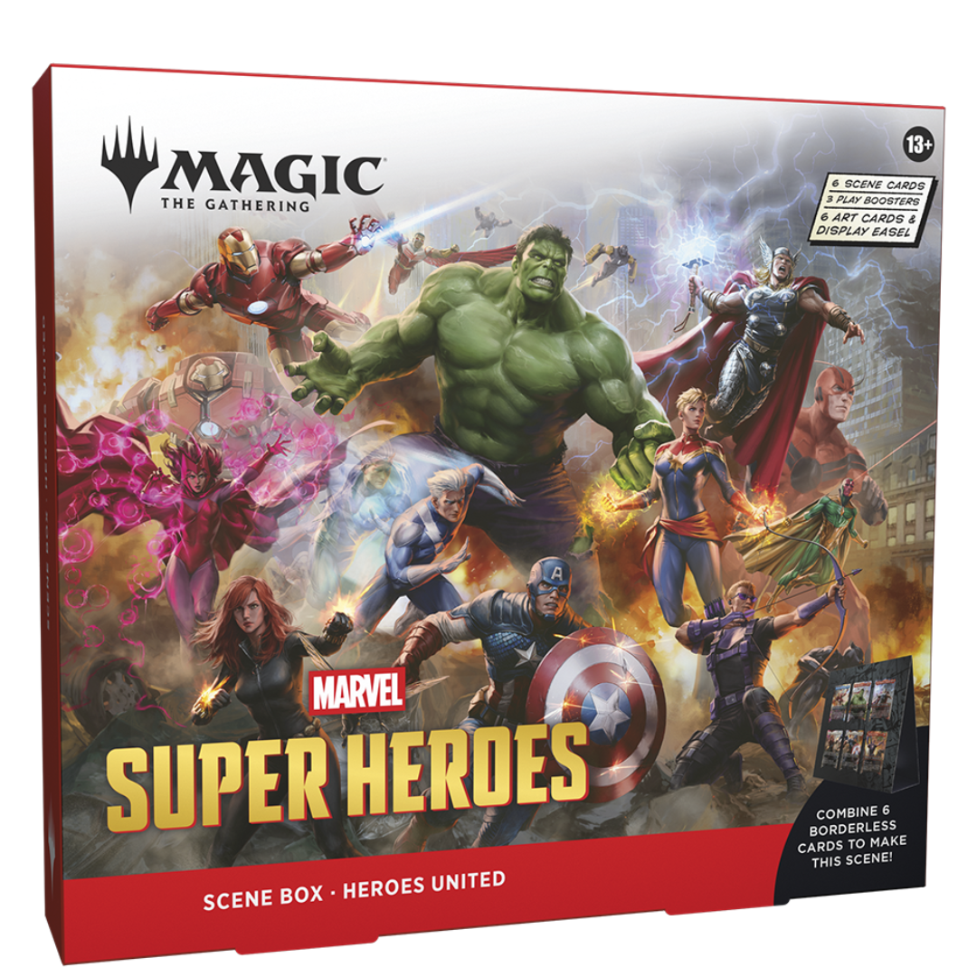 Scene Box Marvel Super Heroes: Heroes United (Inglés)