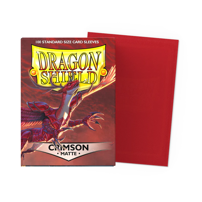 Sleeves Standard Matte Crimson