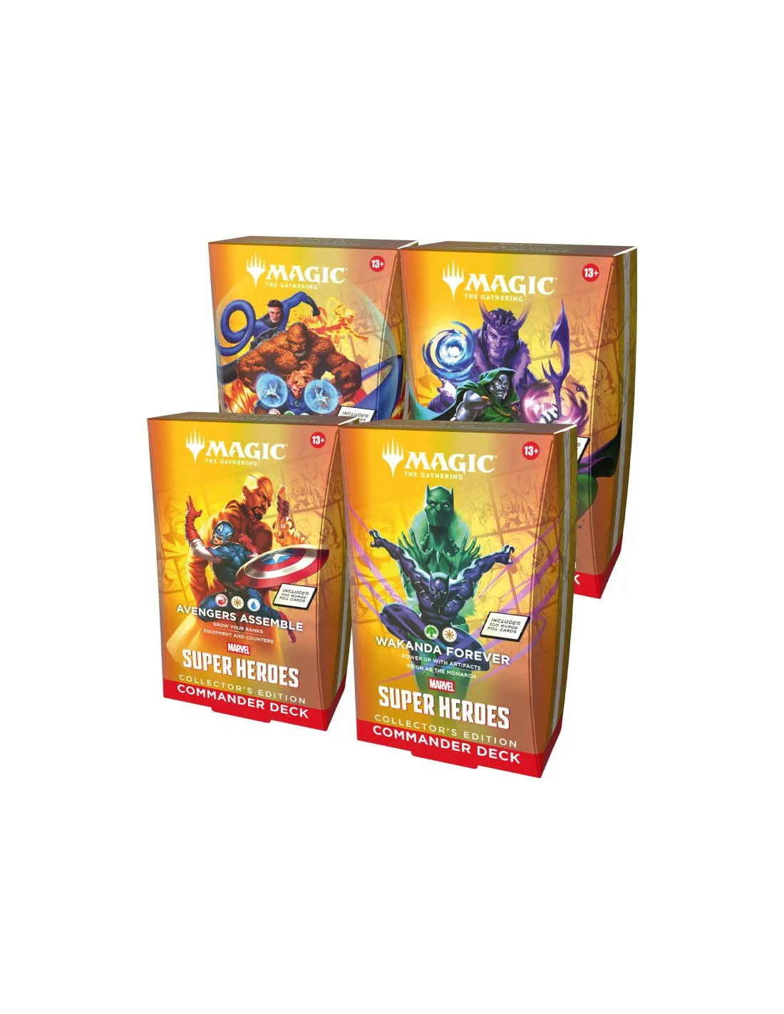 Mazo de Commander Marvel Super Heroes Edición Coleccionista (Inglés)
