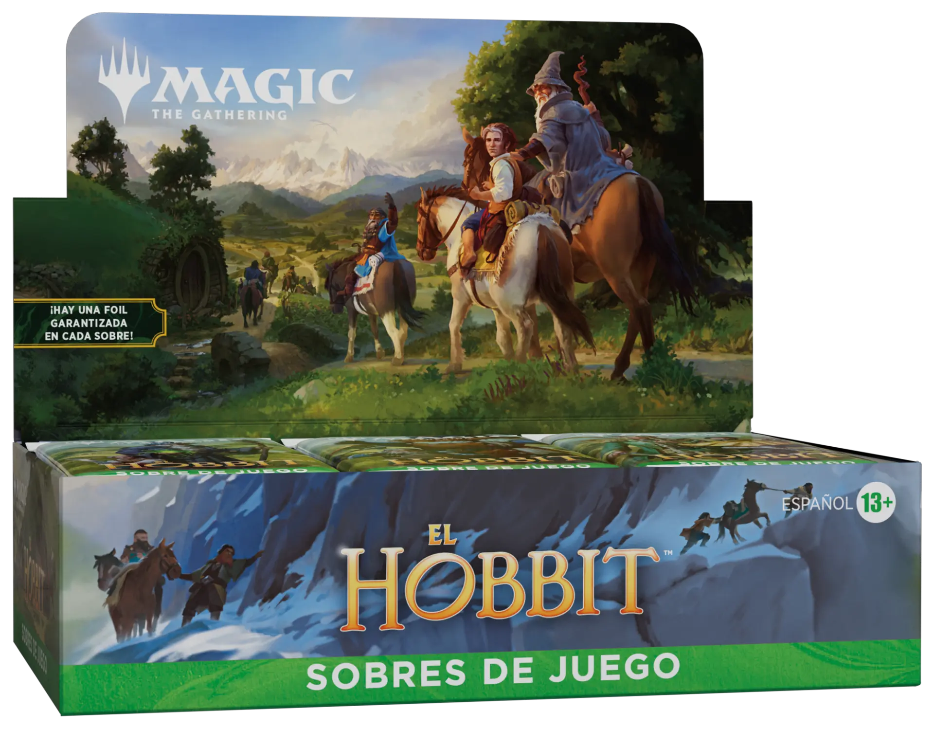 Caja de Sobres de Juego El Hobbit (Español)
