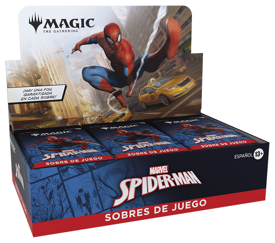 Caja de Sobres de Juego Marvel's Spider-Man (Español)