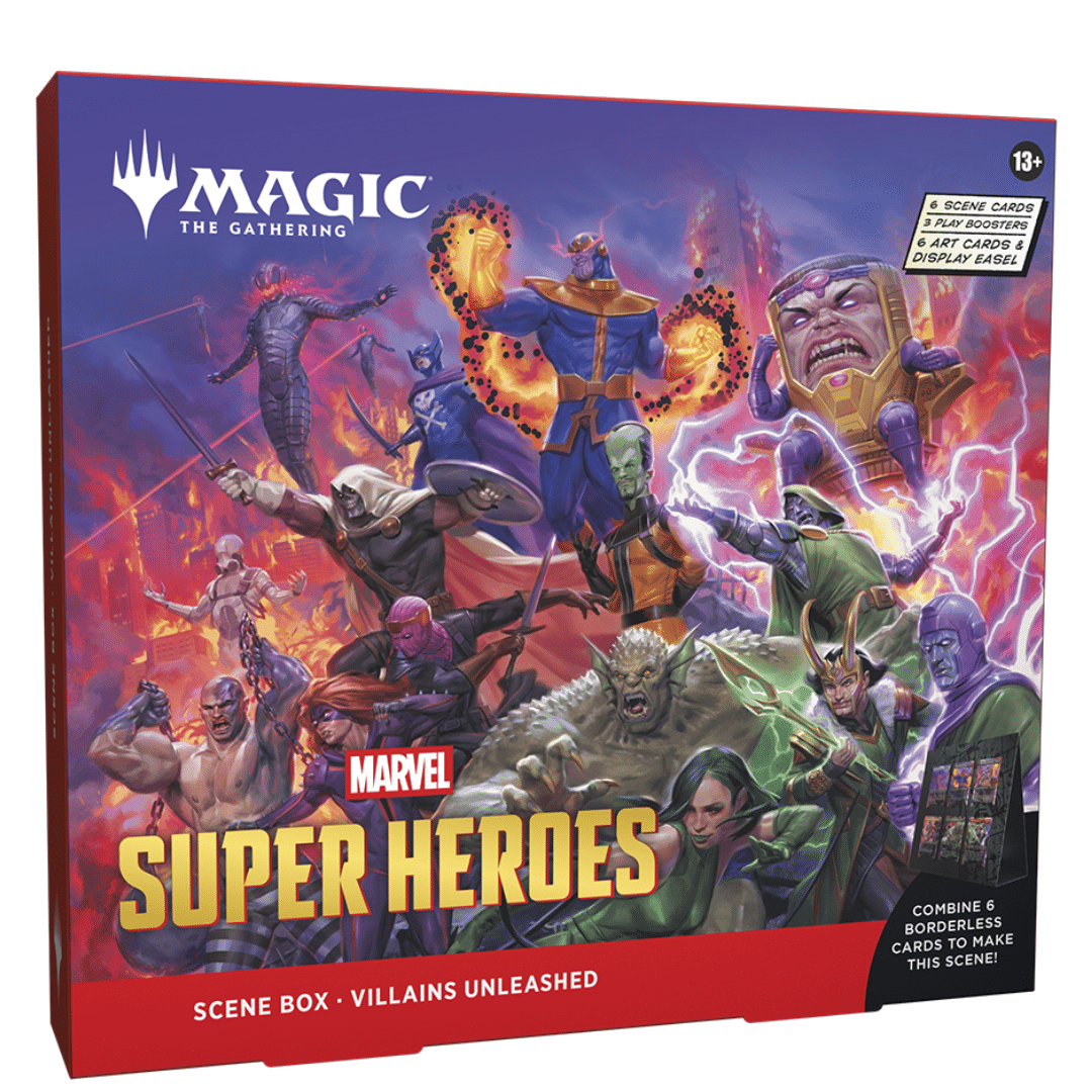 Scene Box Marvel Super Heroes: Villains Unleashed (Inglés)